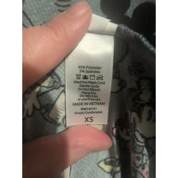 LULAROE DISNEY MICKEY MOUSE & MINNIE MOUSE CARLY DRESS NEW W TAGS LIMITED ED XS - Picture 14 of 14